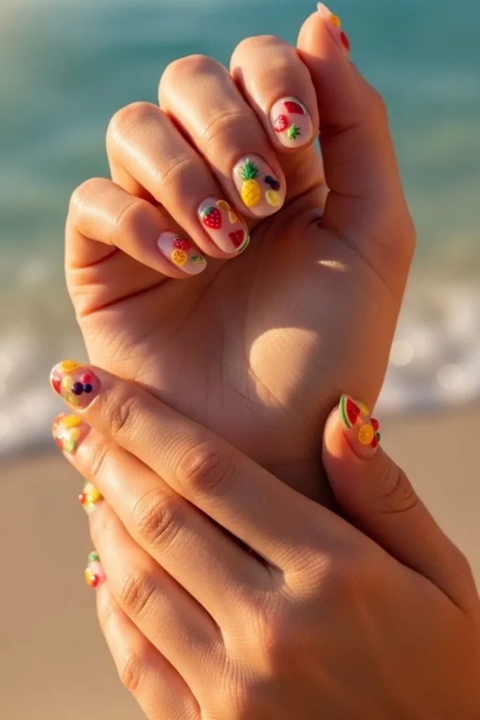 68 Fruit Summer Nails That Are Fun, Fresh, and Actually Wearable in 2026 2 Fruit Summer Nails