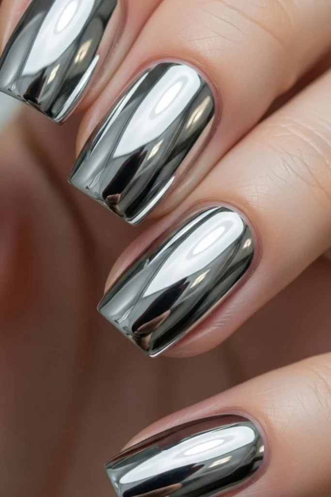 62 Silver Chrome Nails That Look Expensive in 2026 (and Actually Last) 2 Silver Chrome Nails