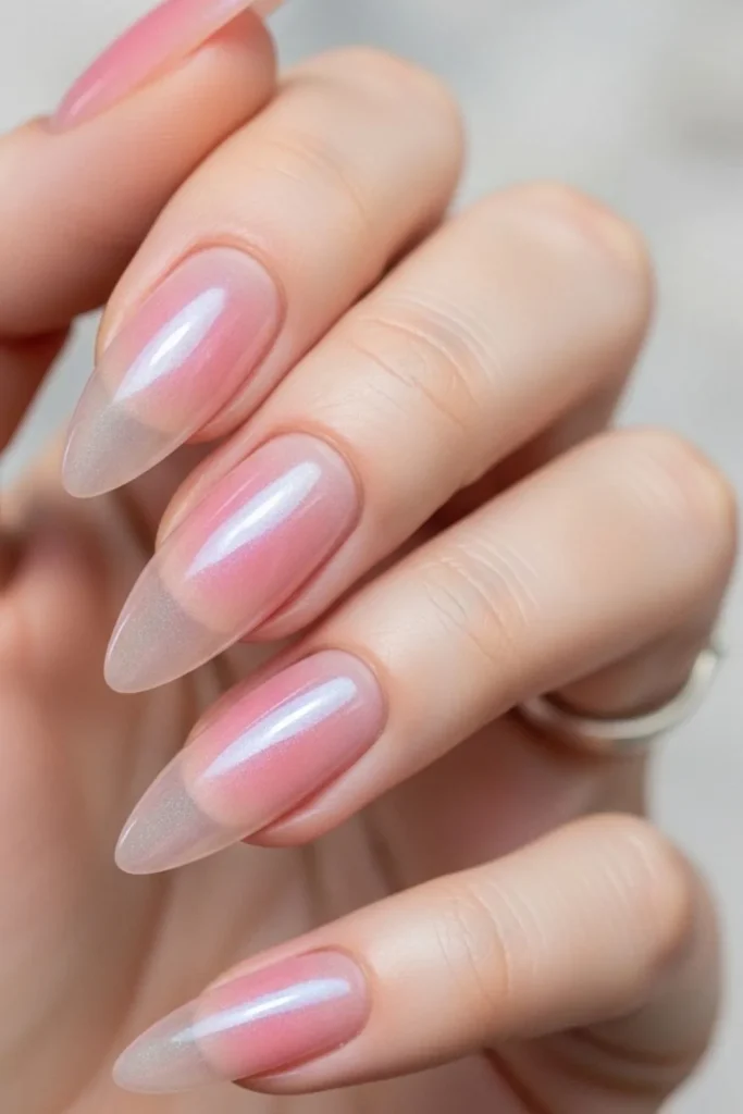 73 Sheer Nail Designs That Look Expensive Without Trying Too Hard 4 Sheer Nail Designs