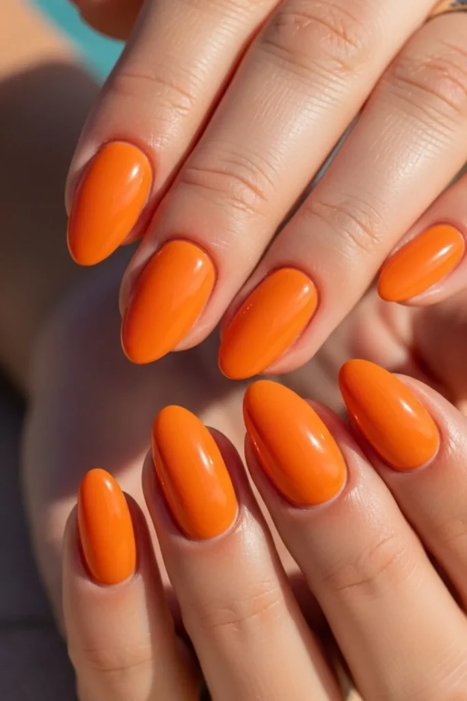 53 Orange Summer Nails That Look Effortlessly Chic in 2026 10 Orange Summer Nails