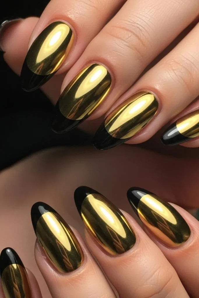 61 Gold Chrome Nails That Look Expensive and Wear Like a Dream in 2026 7 Gold Chrome Nails