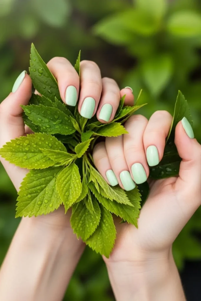 35 Green Spring Nails That Feel Fresh Without Looking Juvenile 2 Green Spring Nails