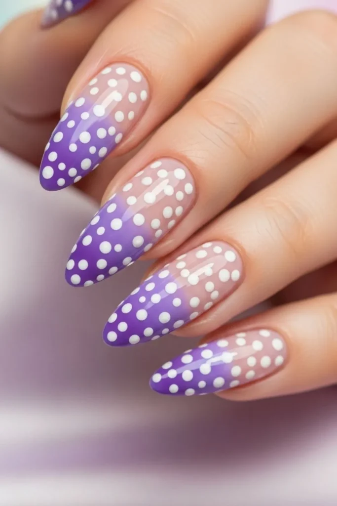 21 Spring polka dot nails That Look Expensive and Feel Totally Fresh in 2026 7 Spring polka dot nails