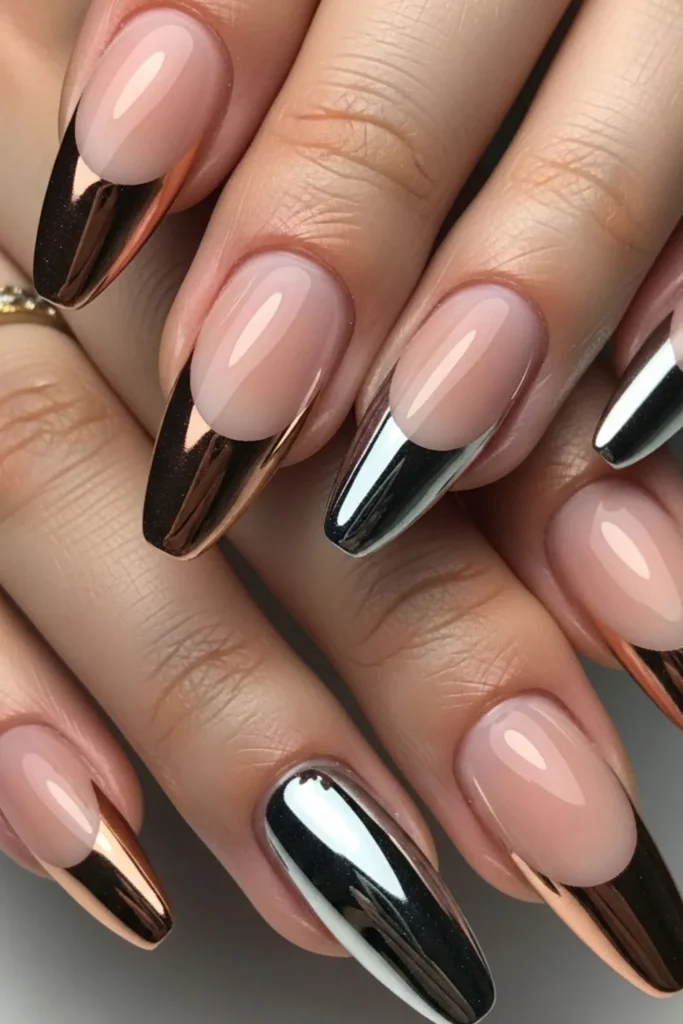 54 Colored French Tips That Look Expensive and Feel Totally Wearable in 2026 4 Colored French Tips