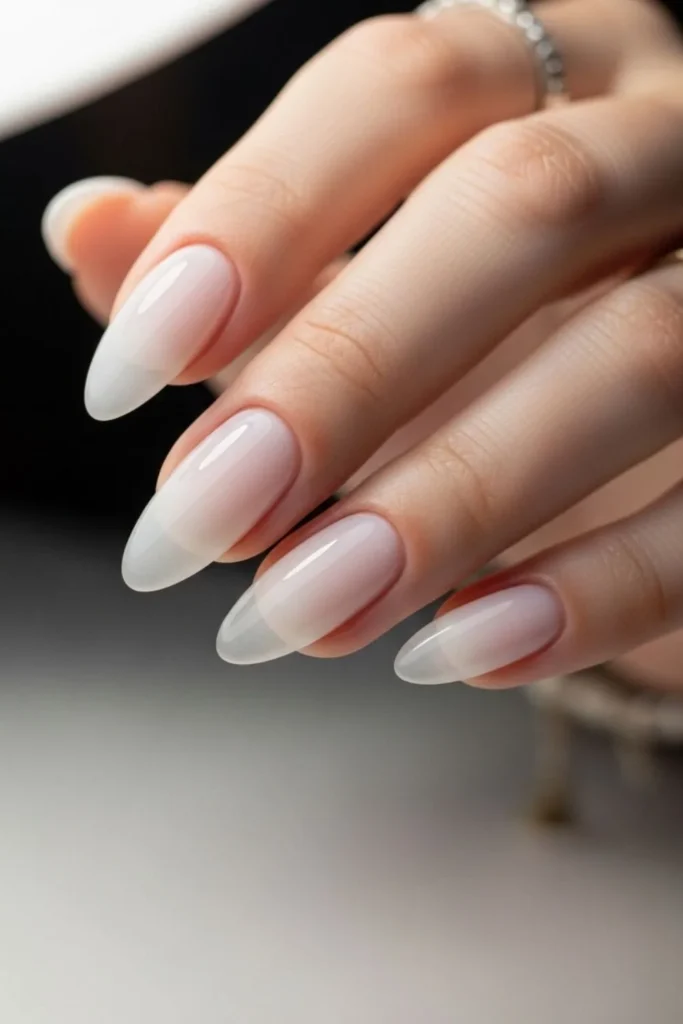 74 Milky White Nails That Look Expensive Without Trying 7 Milky White Nails