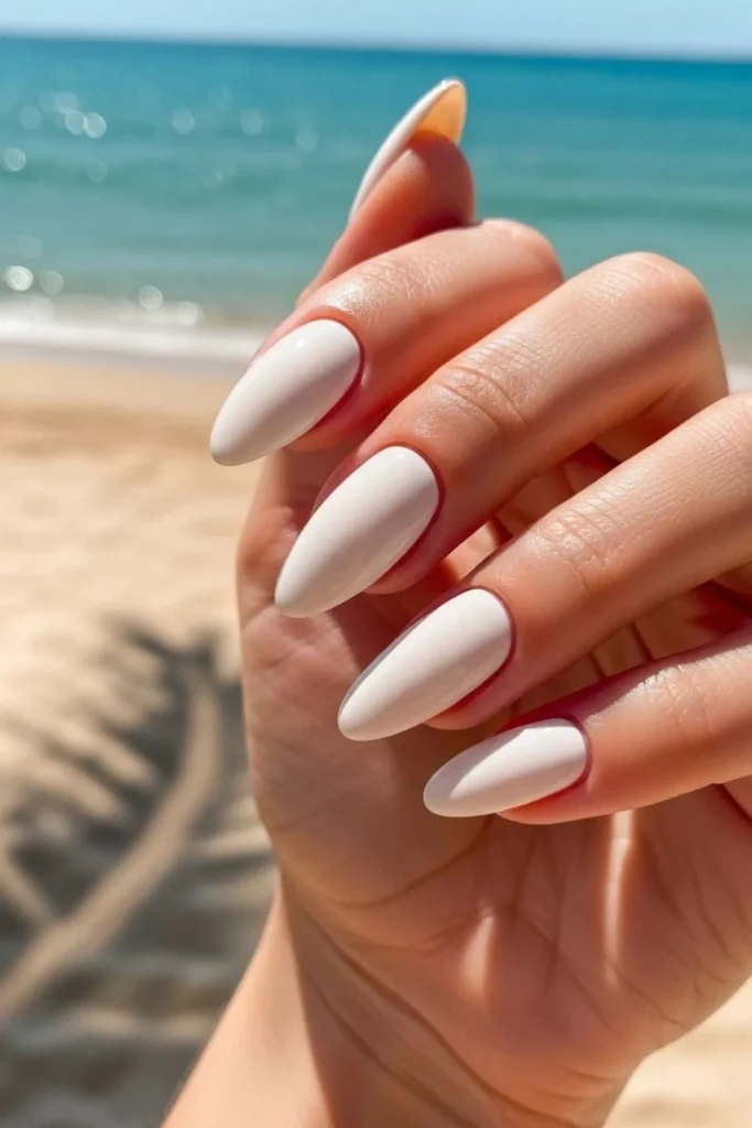 74 Milky White Nails That Look Expensive Without Trying 4 Milky White Nails