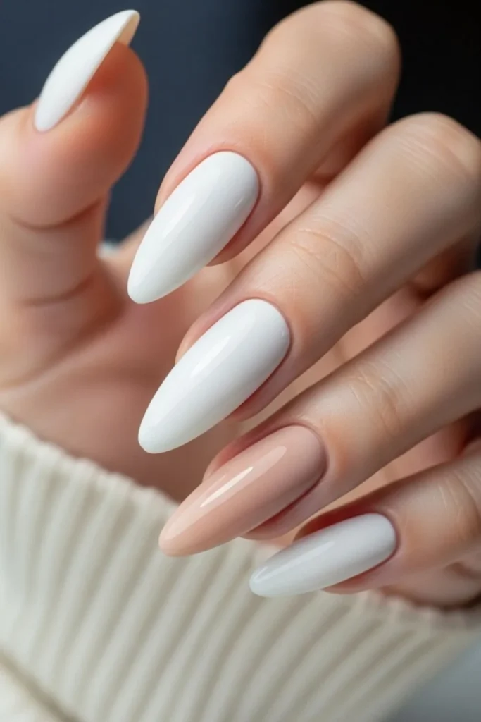 74 Milky White Nails That Look Expensive Without Trying 6 Milky White Nails