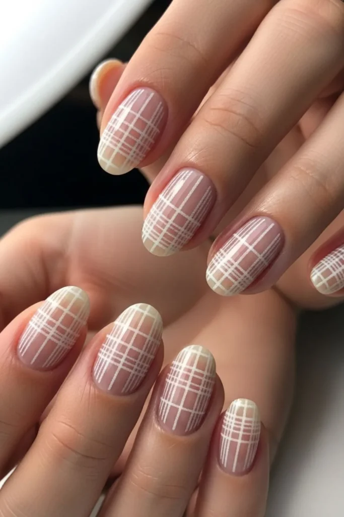 56 Plaid Nail Design Ideas That Look Expensive and Effortlessly Chic 5 Plaid Nail Design Ideas