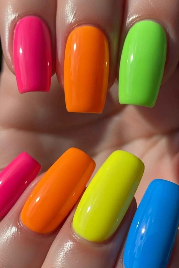 70 Neon Summer Nails That Are Bold, Wearable, and Actually Flattering in 2026 15 Neon Summer Nails