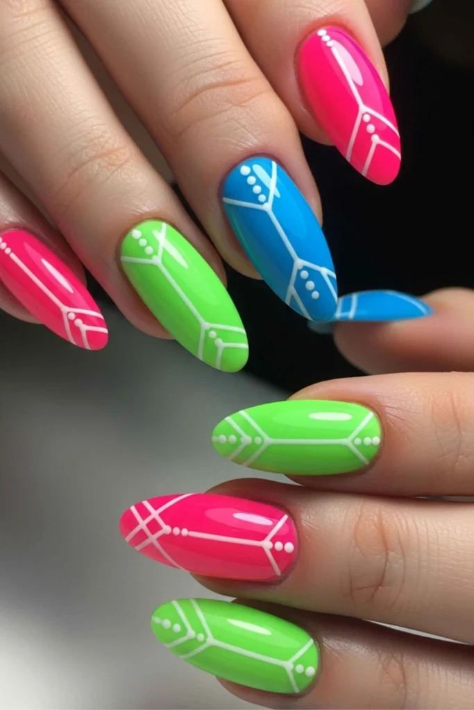 70 Neon Summer Nails That Are Bold, Wearable, and Actually Flattering in 2026 9 Neon Summer Nails