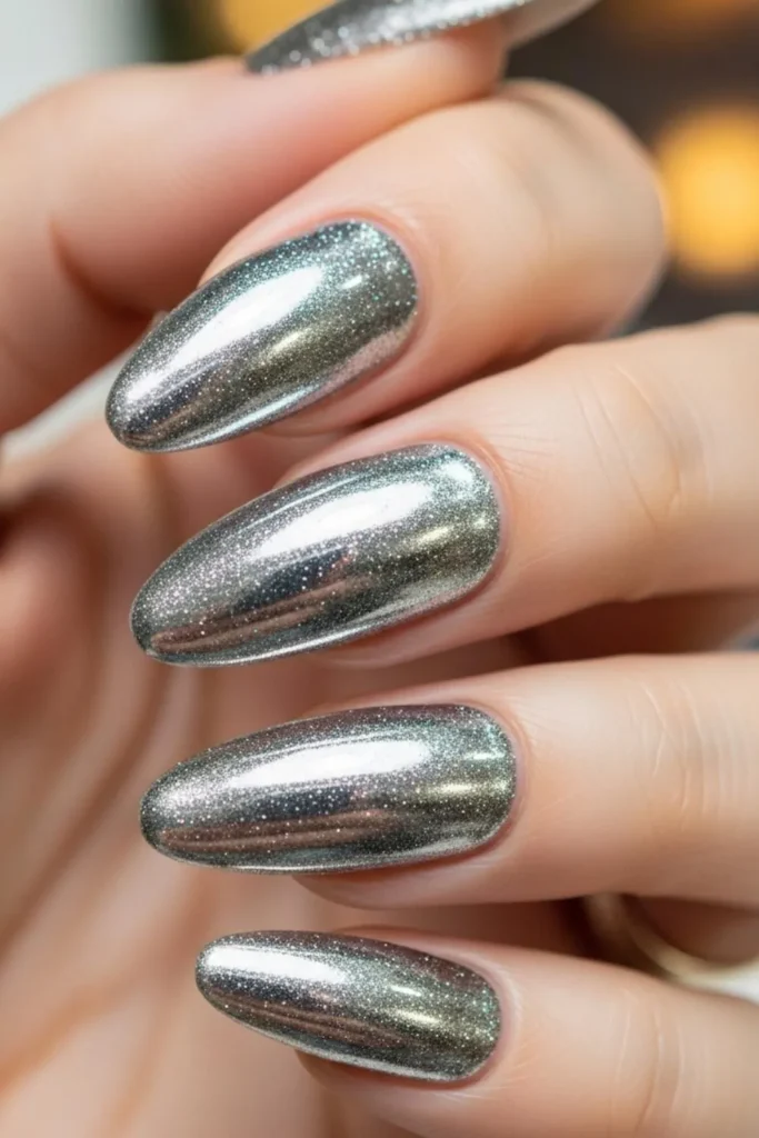 70 Subtle Glitter Nails That Are Polished, Not Flashy (2026 Trends) 8 Subtle Glitter Nails