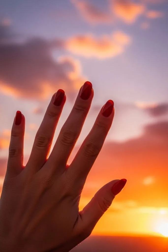 53 Orange Summer Nails That Look Effortlessly Chic in 2026 2 Orange Summer Nails