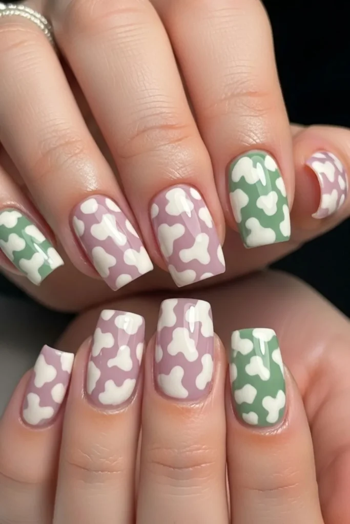 18 Spring Short Square Nails That Look Expensive Without Trying (2026 Edition) 7 Spring Short Square Nails