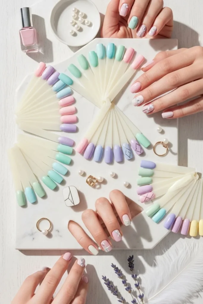 41 Pastel Spring Nails That Feel Soft Without Looking Washed Out 13 Pastel Spring Nails