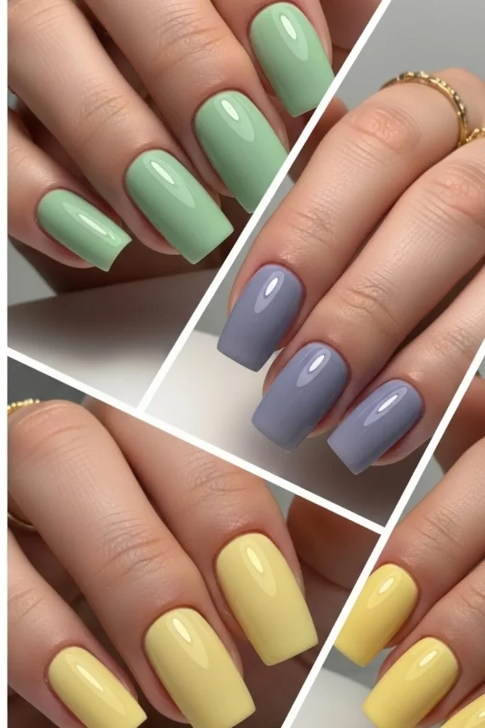 18 Spring Short Square Nails That Look Expensive Without Trying (2026 Edition) 3 Spring Short Square Nails