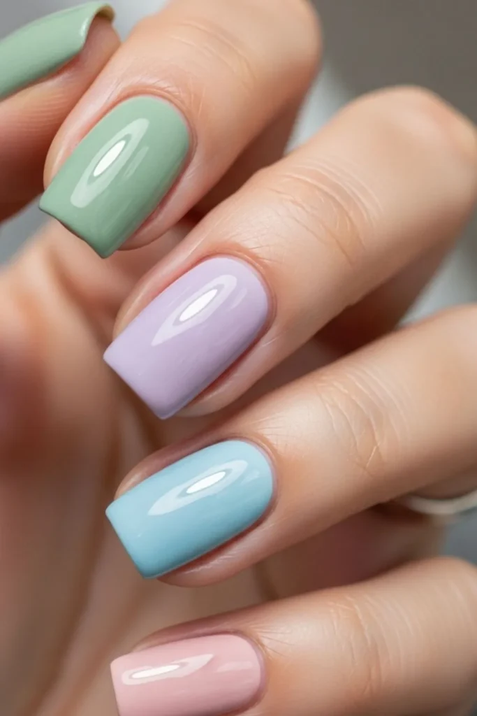 25 Sage Green Spring Nails That Look Effortlessly Chic in 2026 6 Sage Green Spring Nails