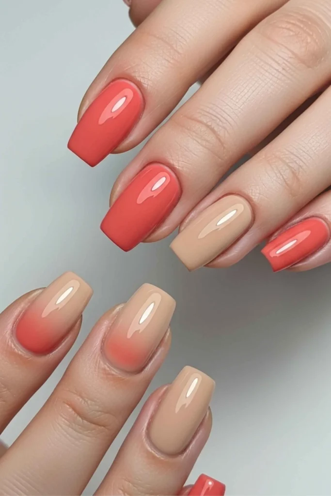 59 Coral Summer Nails That Look Expensive and Last All Season 3 Coral Summer Nails