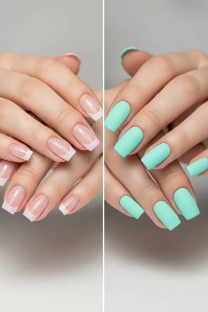 39 Spring French Tip Nails That Feel Fresh Without Trying Too Hard 10 Spring French Tip Nails