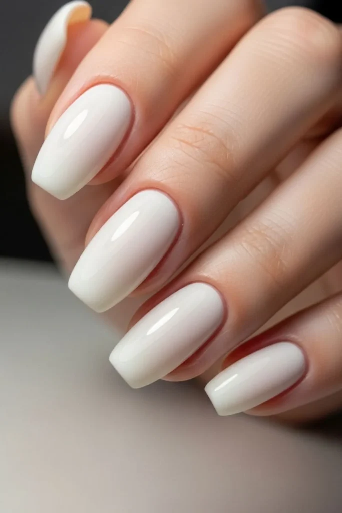74 Milky White Nails That Look Expensive Without Trying 3 Milky White Nails