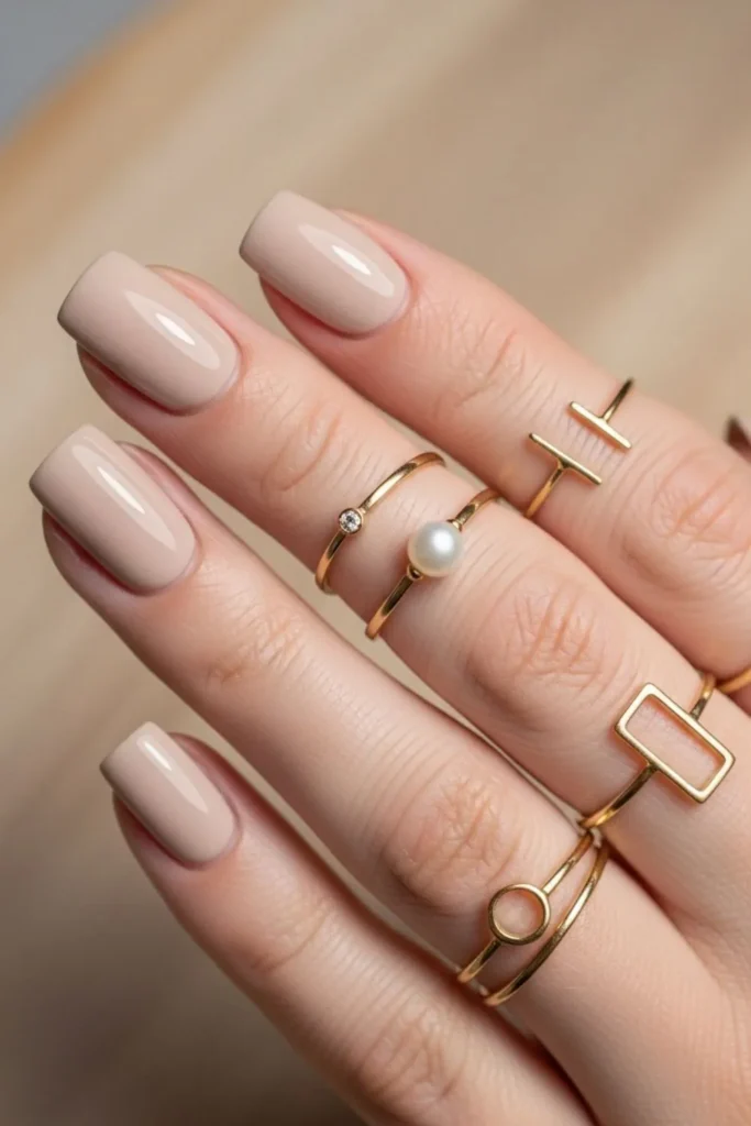 23 Short Square Nails That Look Expensive Without the Upkeep 6 Short Square Nails