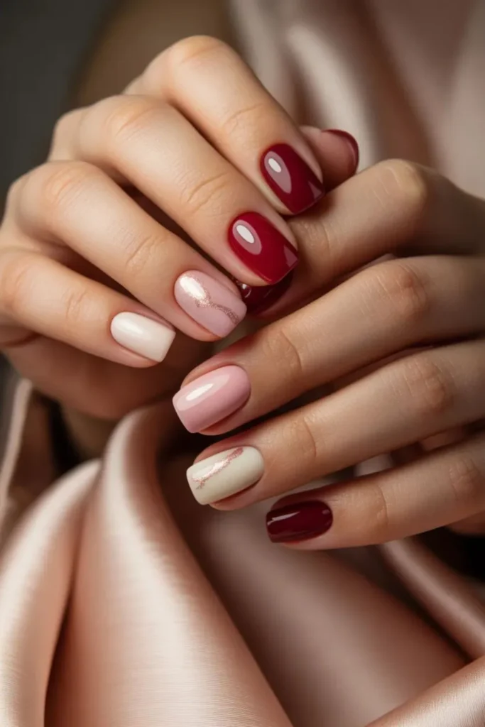 Valentine’s Day Nails Square Nails: 7 Stunning Designs That End Boring Looks 2 Valentine’s Day Nails Square Nails