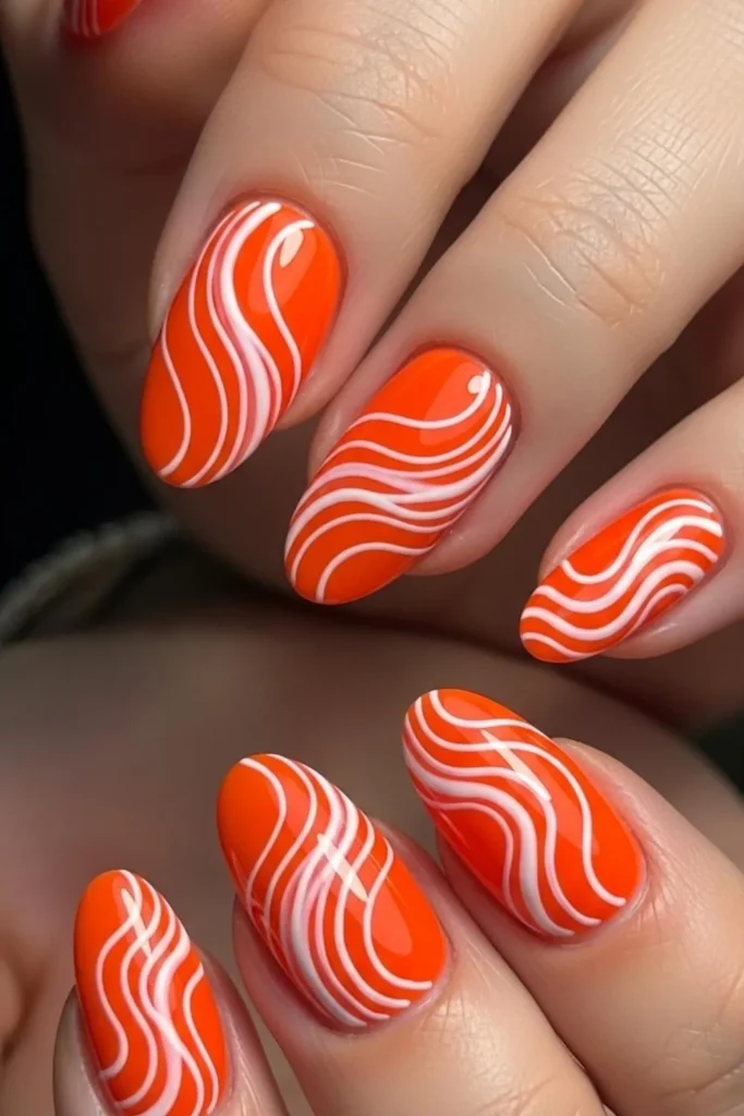 53 Orange Summer Nails That Look Effortlessly Chic in 2026 14 Orange Summer Nails