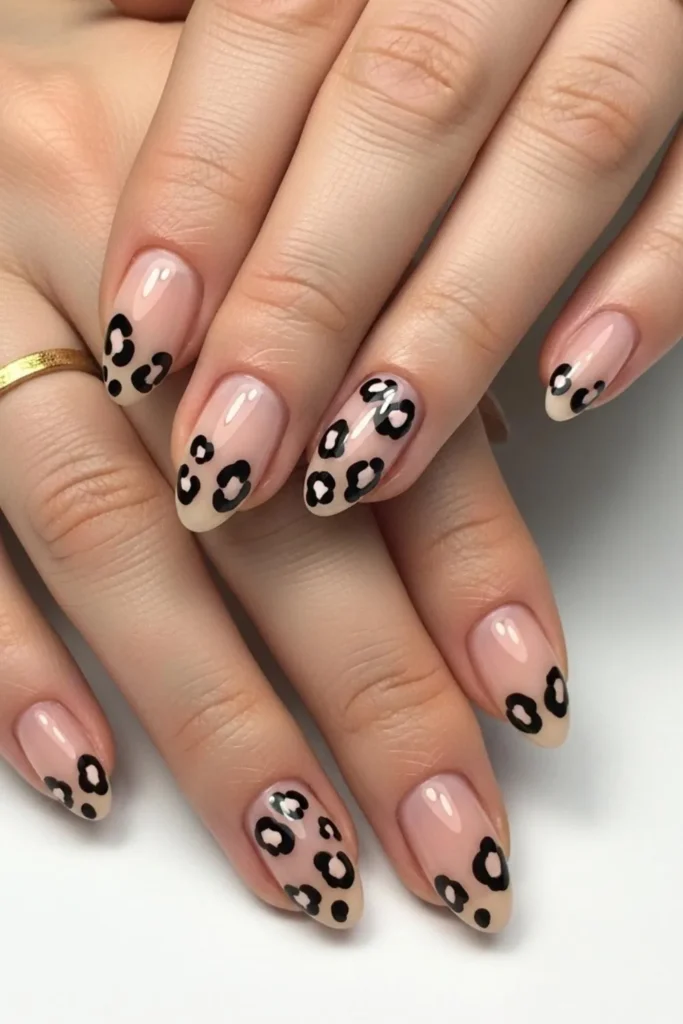 86 Leopard Print Nails That Look Expensive Without Trying Too Hard 12 Leopard Print Nails