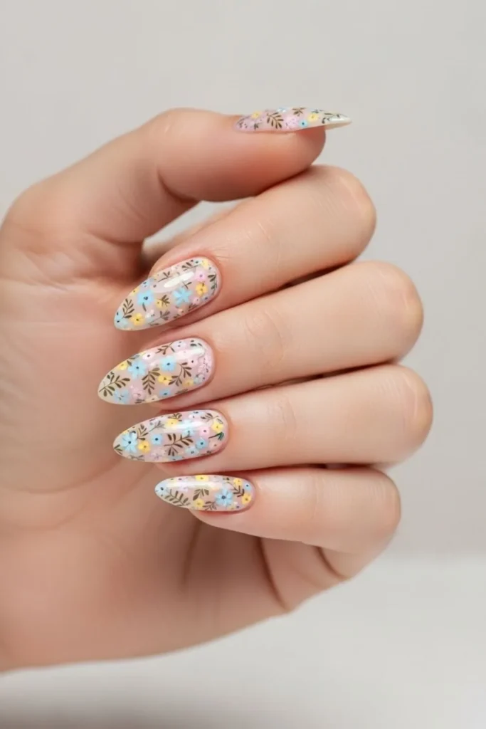 74 Summer Floral Nails That Look Expensive Without the Salon Price Tag (2026) 9 Summer Floral Nails