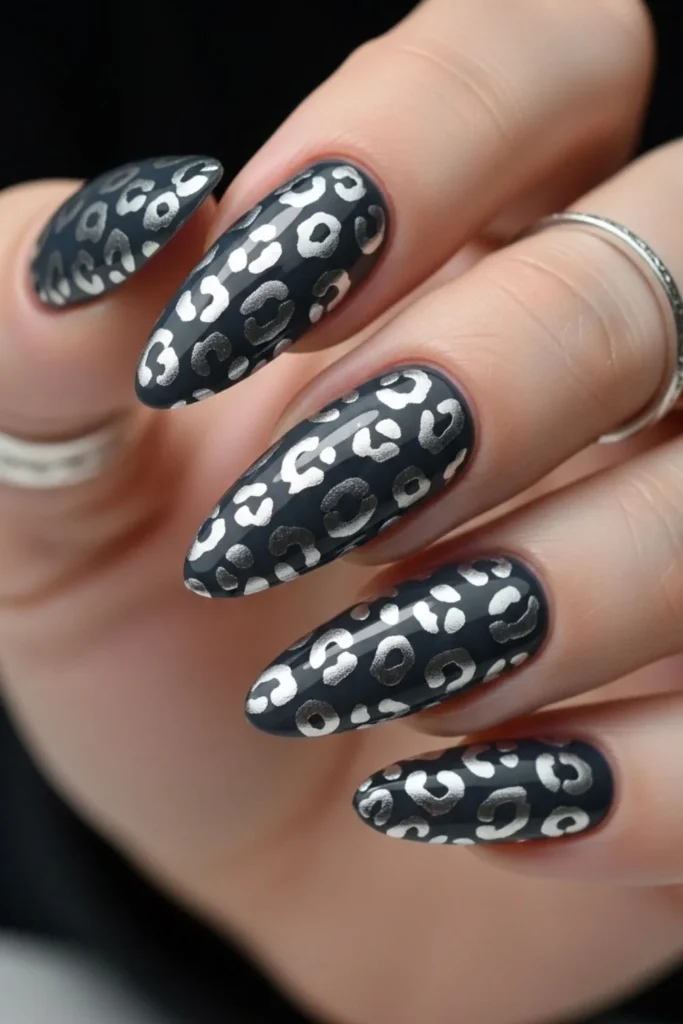 86 Leopard Print Nails That Look Expensive Without Trying Too Hard 7 Leopard Print Nails