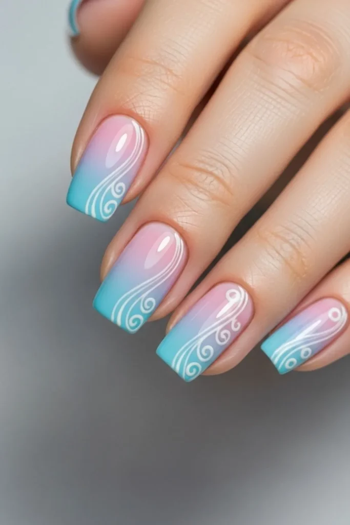 73 Summer Swirl Nails That Look Expensive Without the Salon Price Tag (2026) 12 Summer Swirl Nails