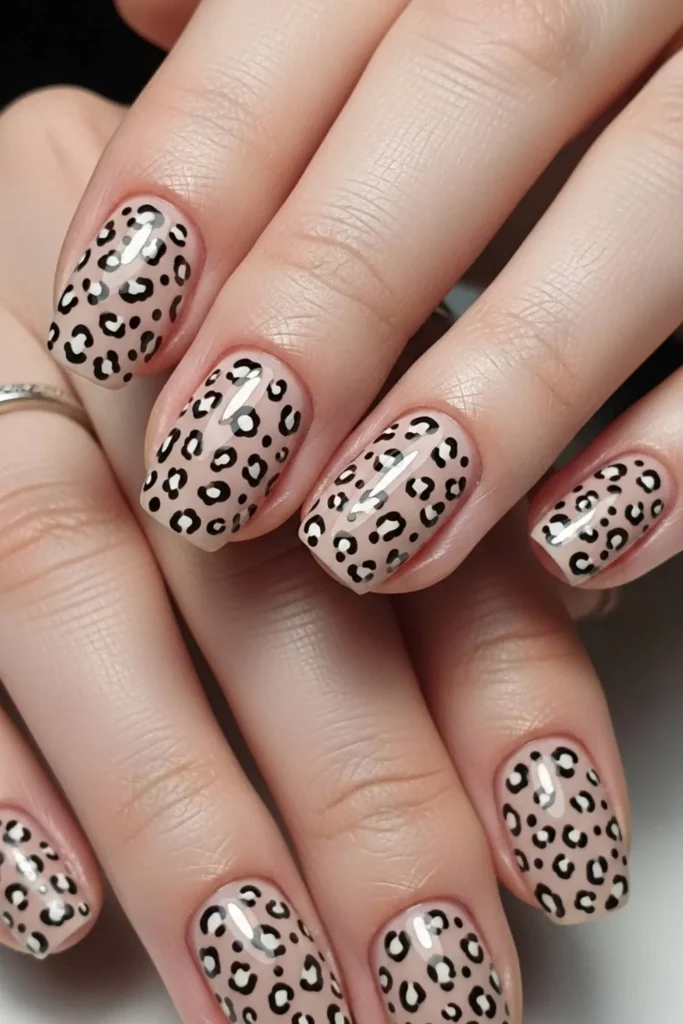87 Neutral Leopard Nails Ideas That Look Expensive and Effortless in 2026 9 Neutral Leopard Nails