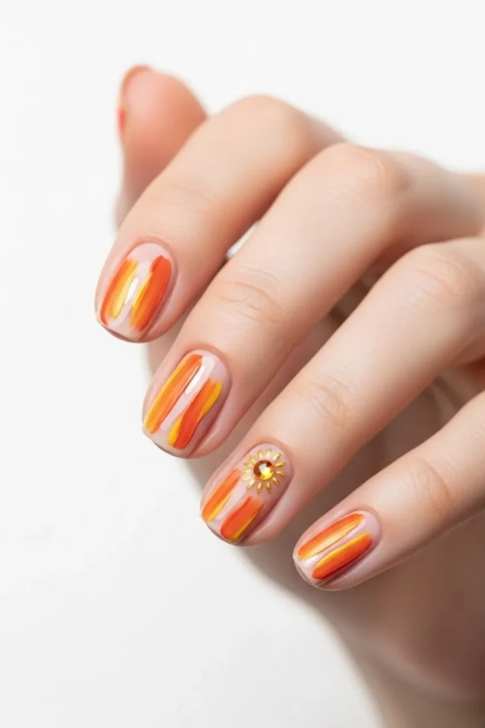 62 August Summer Nail Ideas That Look Effortlessly Chic in the Heat 5 August Summer Nail Ideas