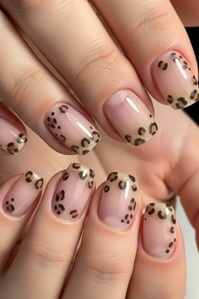 87 Neutral Leopard Nails Ideas That Look Expensive and Effortless in 2026 4 Neutral Leopard Nails