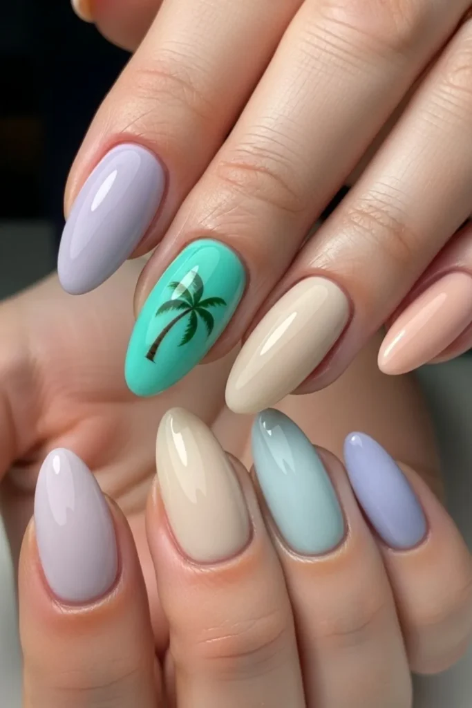 71 Summer Acrylic Nails That Look Expensive and Last All Season 10 Summer Acrylic Nails