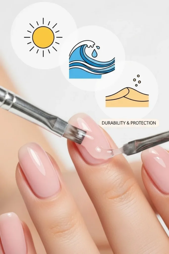 67 Summer Vacation Nails That Work From the Beach to the Resort Pool 2 Summer Vacation Nails