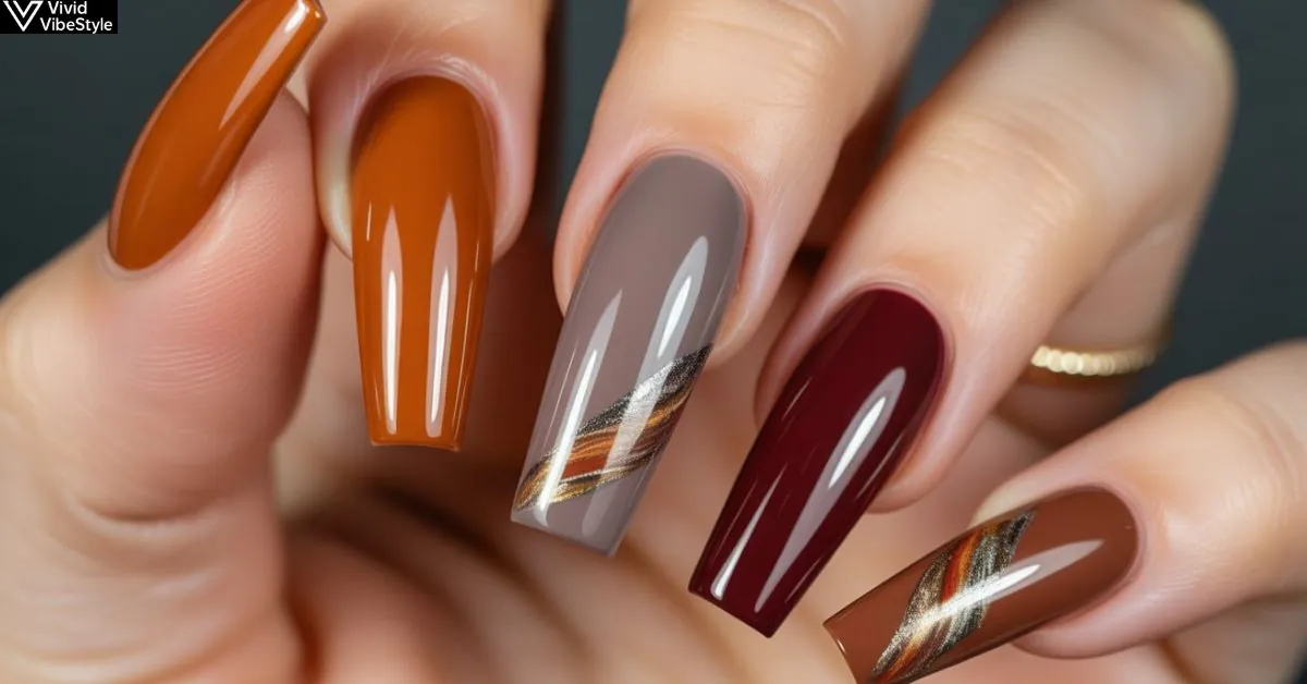 Fall Acrylic Nails