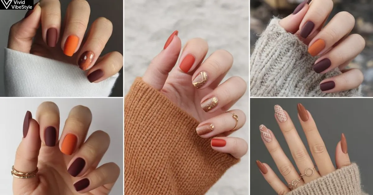 Fall Nails Autumn Designs