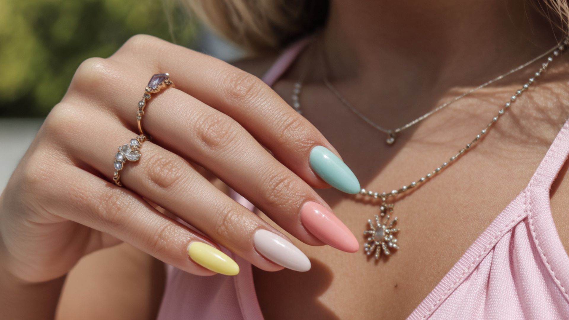 Nails 2025 Trends Summer Almond