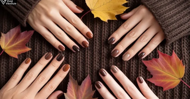 Brown Fall Nails