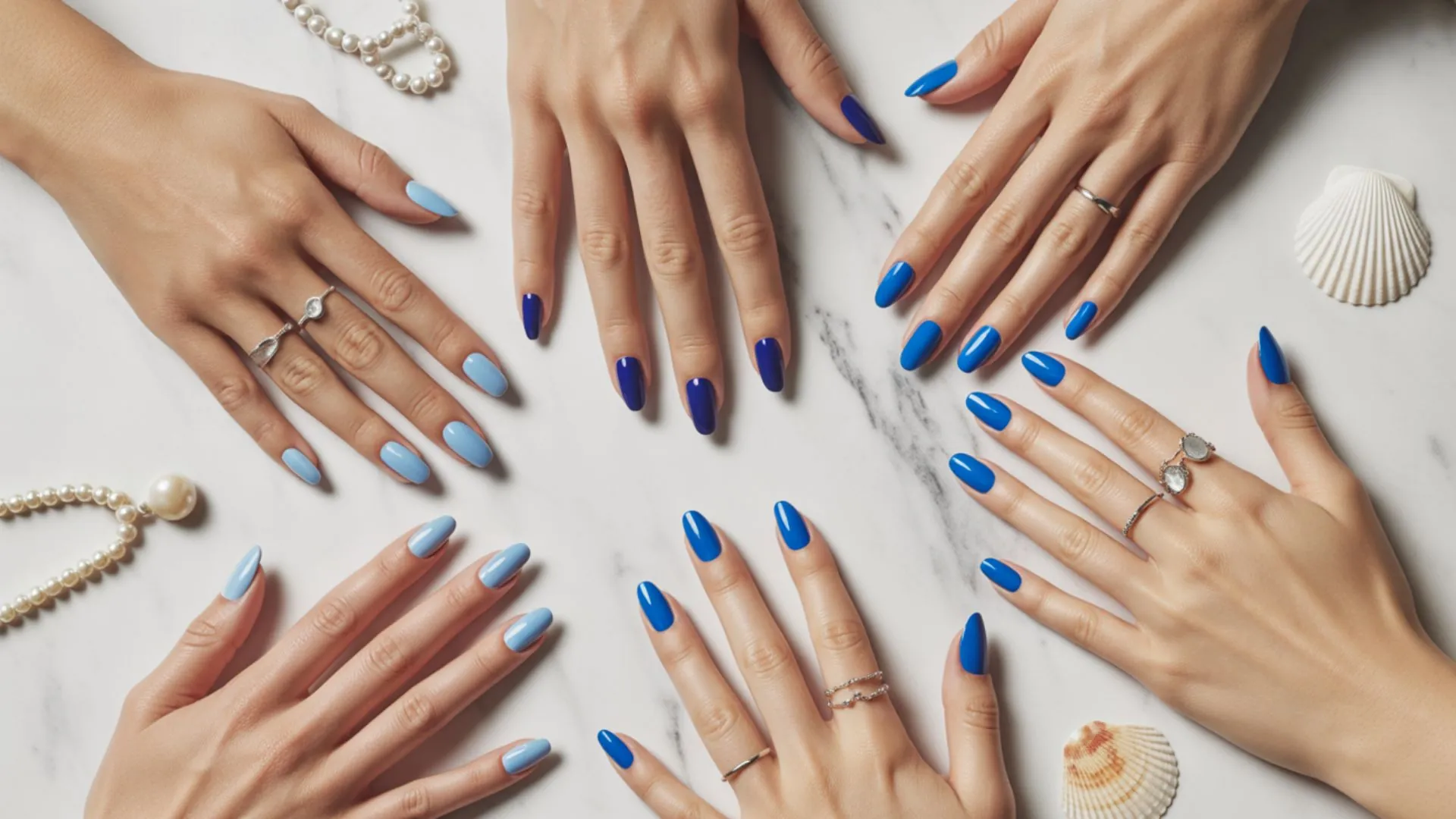 Blue Nails Inspo 2025