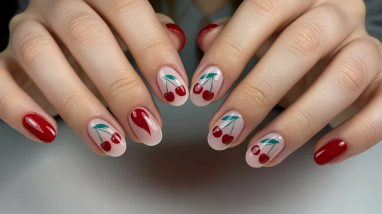 Nails Inspiration Cherry
