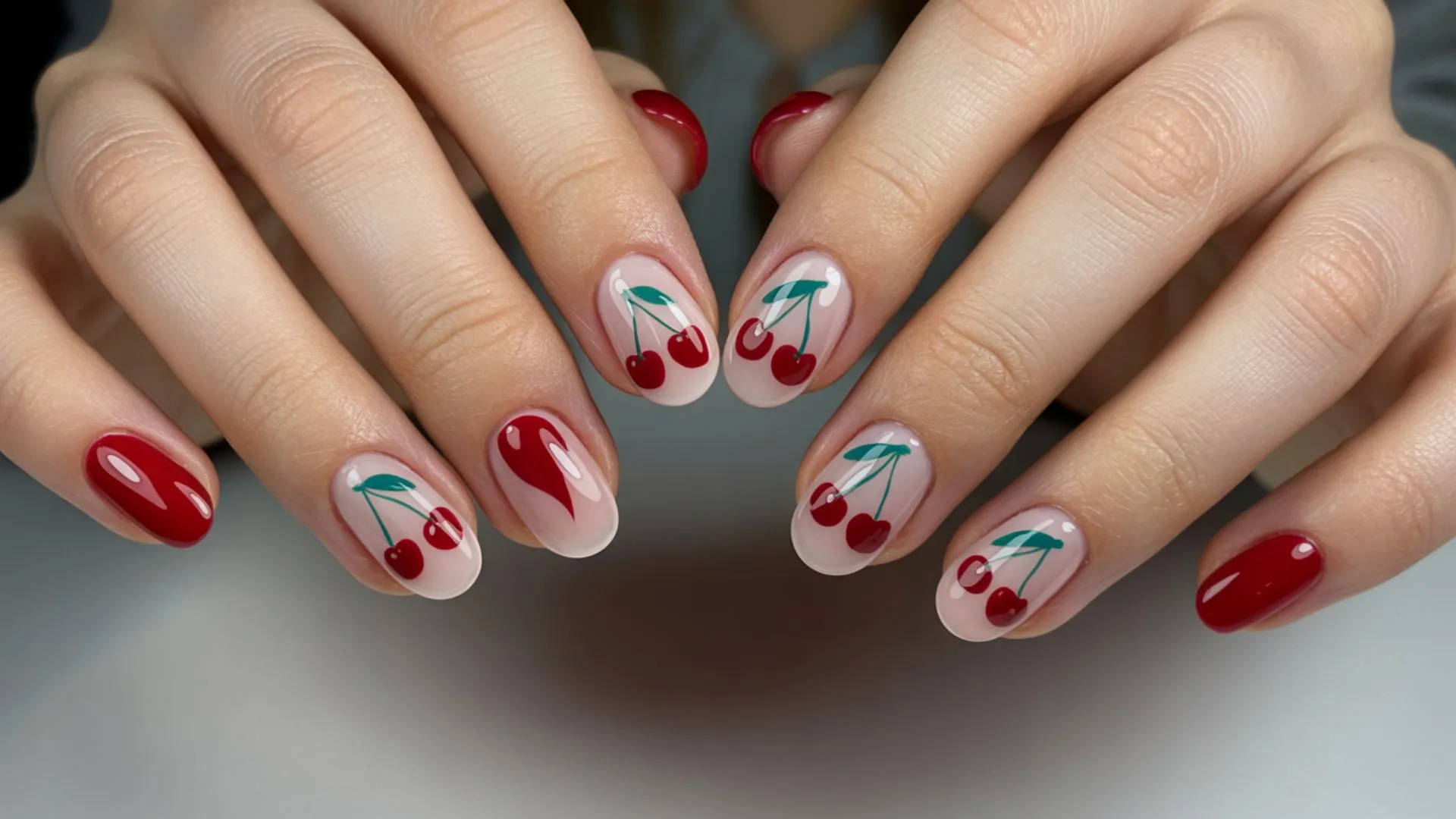 Nails Inspiration Cherry